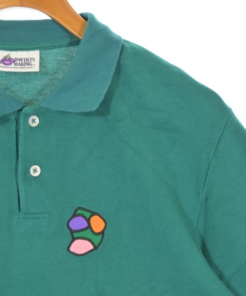 WHO's MAKING（フーズメイキング）ポロシャツ 緑 サイズ:L メンズ/2200667263031