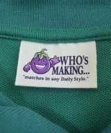 WHO's MAKING（フーズメイキング）ポロシャツ 緑 サイズ:L メンズ/2200667263031