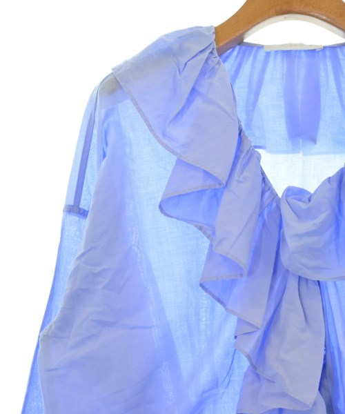 HERITANOVUM（ヘリテノーム）ブラウス 青 サイズ:F レディース/2200621808087