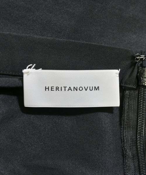 HERITANOVUM（ヘリテノーム）ロング・マキシ丈スカート 黒 サイズ:F レディース/2200619850050