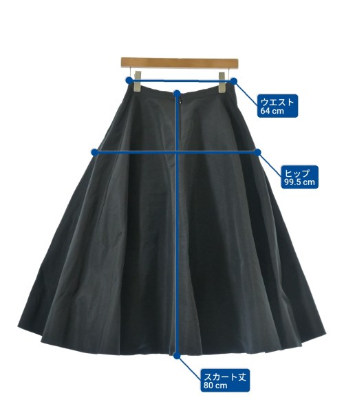 HERITANOVUM（ヘリテノーム）ロング・マキシ丈スカート 黒 サイズ:F レディース/2200619850050