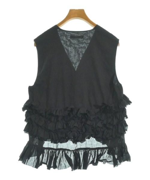 HERITANOVUM（ヘリテノーム）カジュアルシャツ 黒 サイズ:F レディース/2200616182116