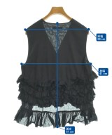 HERITANOVUM（ヘリテノーム）カジュアルシャツ 黒 サイズ:F レディース/2200616182116