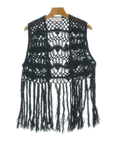 HERITANOVUM(ヘリテノーム)ベスト/ノースリーブ 黒 サイズ:F/2200674580091