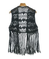 HERITANOVUM（ヘリテノーム）ベスト/ノースリーブ 黒 サイズ:F レディース/2200674580091