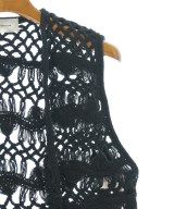 HERITANOVUM（ヘリテノーム）ベスト/ノースリーブ 黒 サイズ:F レディース/2200674580091