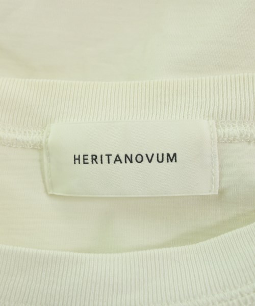 HERITANOVUM（ヘリテノーム）Tシャツ・カットソー 白 サイズ:F レディース/2200655248064