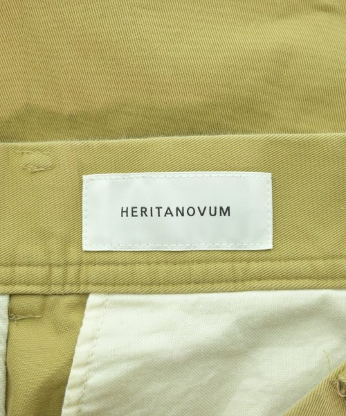 HERITANOVUM（ヘリテノーム）チノパン 茶 サイズ:0(S位) レディース/2200671179021