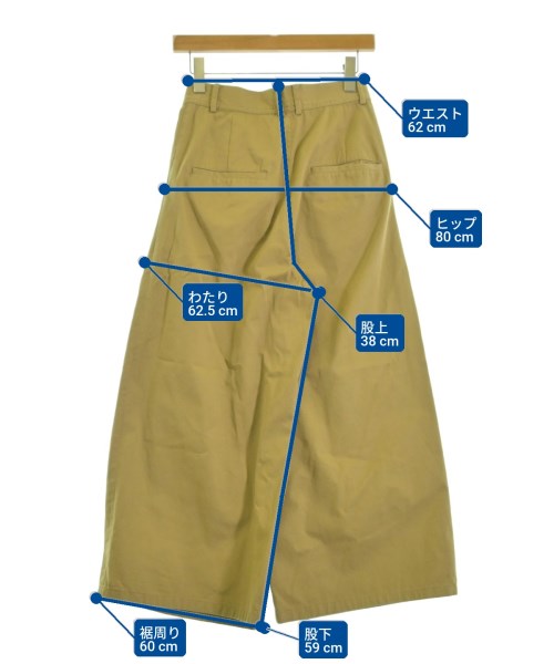 HERITANOVUM（ヘリテノーム）チノパン 茶 サイズ:0(S位) レディース/2200671179021