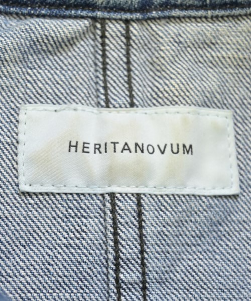 HERITANOVUM（ヘリテノーム）カバーオール 青 サイズ:F レディース/2200689034015