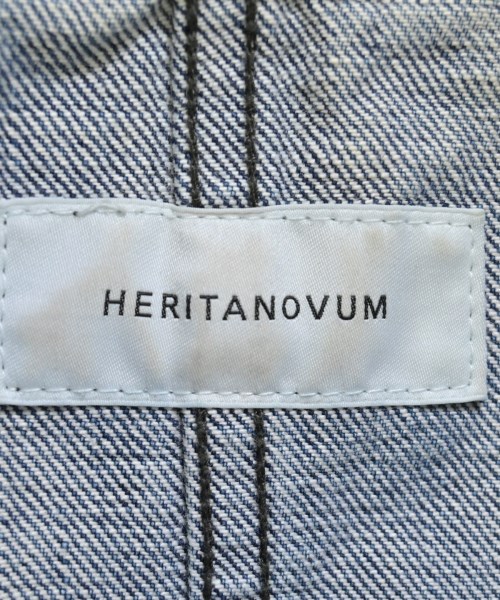HERITANOVUM（ヘリテノーム）カバーオール 青 サイズ:F レディース/2200689034015