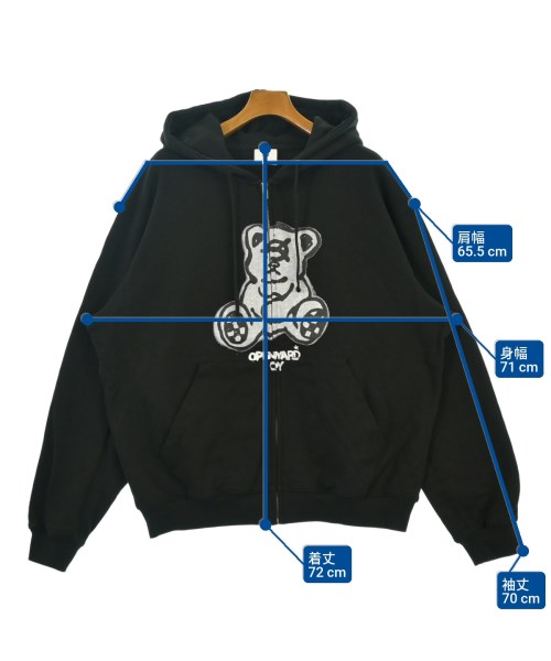 OY（オーワイ）パーカー 黒 サイズ:2(M位) メンズ/2200649254019