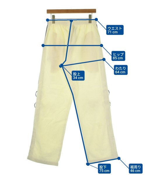 OY（オーワイ）スウェットパンツ 白 サイズ:-(M位) レディース/2200677154183
