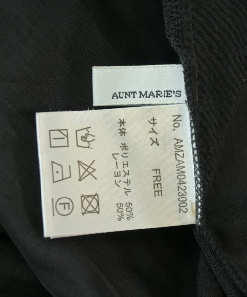 AUNT MARIE'S（アントマリーズ）ワンピース 黒 サイズ:F レディース/2200606111102
