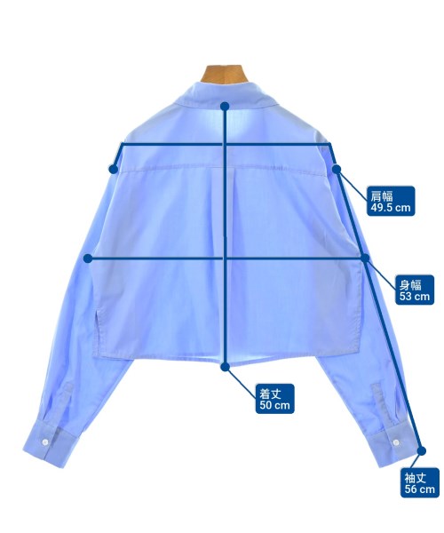 AUNT MARIE'S（アントマリーズ）カジュアルシャツ 青 サイズ:F レディース/2200611190017