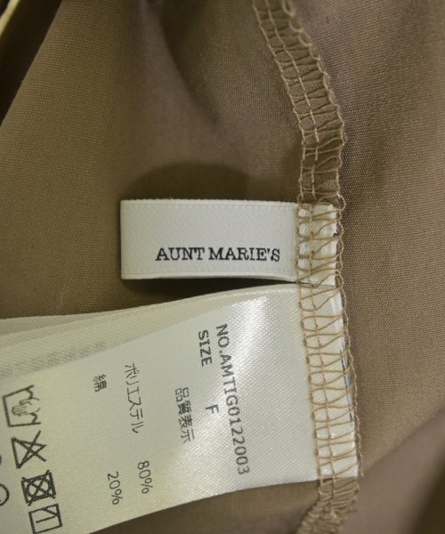 AUNT MARIE'S（アントマリーズ）カジュアルシャツ 茶 サイズ:F レディース/2200668529051