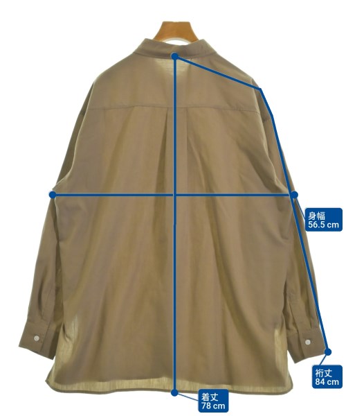 AUNT MARIE'S（アントマリーズ）カジュアルシャツ 茶 サイズ:F レディース/2200668529051