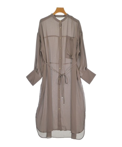 AUNT MARIE'S(アントマリーズ)ワンピース 茶 サイズ:M/2200671811075