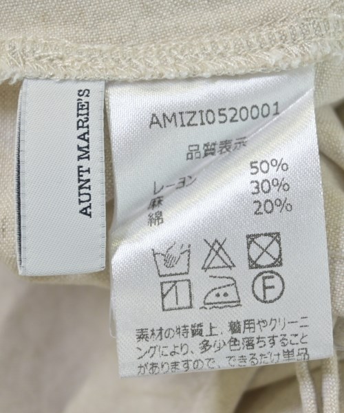 AUNT MARIE'S（アントマリーズ）ワンピース 白 サイズ:F レディース/2200682504027