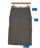 ROA（ロア）ひざ丈スカート 茶 サイズ:XS レディース/2200636680074