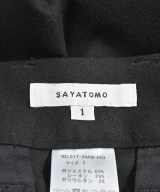 SAYATOMO（サヤトモ）スラックス 黒 サイズ:1(S位) メンズ/2200671867492