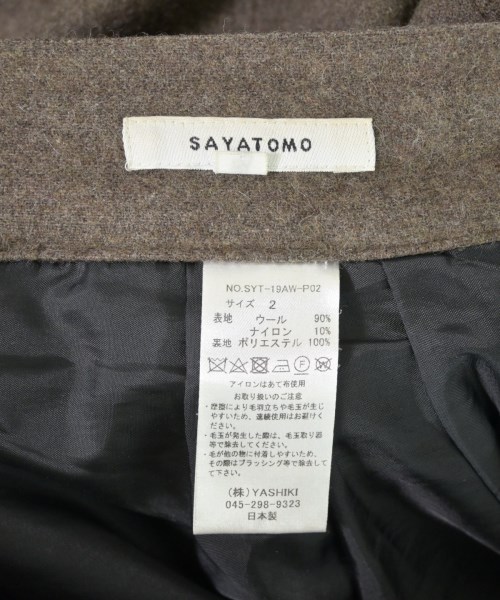 SAYATOMO（サヤトモ）その他 茶 サイズ:2(M位) メンズ/2200694045051