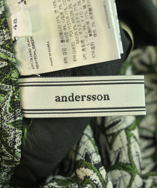 ANDERSSON BELL（アンダースンベル）その他 緑 サイズ:48(L位) メンズ/2200640819279