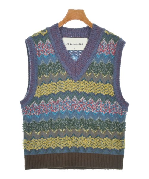 ANDERSSON BELL(アンダースンベル)ベスト 青 サイズ:M/2200631896111