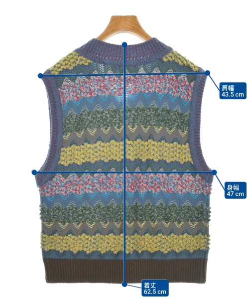 ANDERSSON BELL（アンダースンベル）ベスト 青 サイズ:M レディース/2200631896111