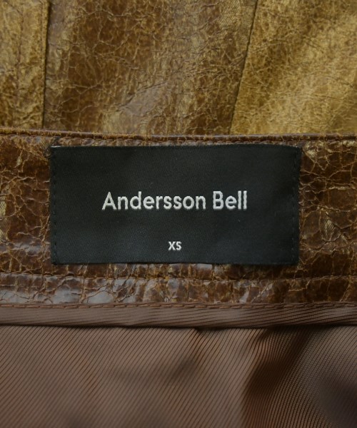 ANDERSSON BELL（アンダースンベル）ロング・マキシ丈スカート 茶 サイズ:XS レディース/2200630007013