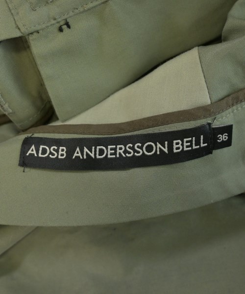 ANDERSSON BELL（アンダースンベル）ひざ丈スカート カーキ サイズ:36(S位) レディース/2200718889036