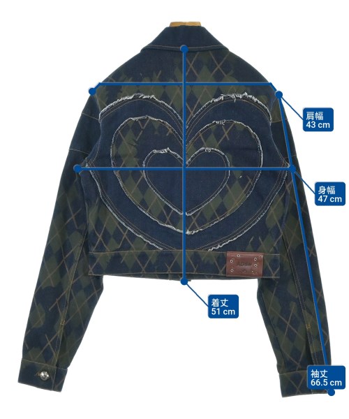 ANDERSSON BELL（アンダースンベル）デニムジャケット 紺 サイズ:S メンズ/2200647270011