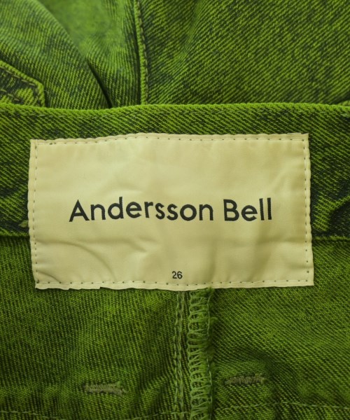 ANDERSSON BELL（アンダースンベル）デニムパンツ 緑 サイズ:26(M位) レディース/2200730774099