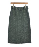 SATOKO OZAWA（サトコオザワ）ロング・マキシ丈スカート 緑 サイズ:-(S位) レディース/2200670259083