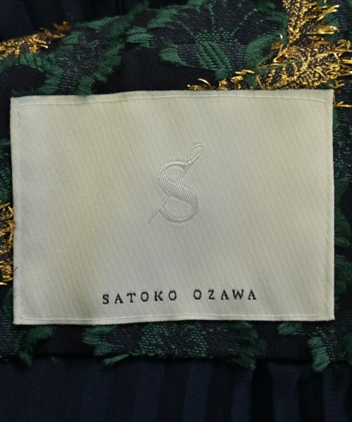 SATOKO OZAWA（サトコオザワ）ワンピース 紺 サイズ:2(M位) レディース/2200654246115