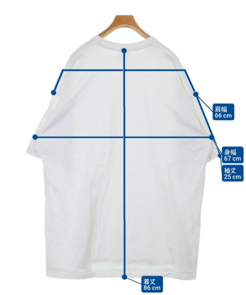 PRO CLUB（プロクラブ）Tシャツ・カットソー 白 サイズ:4XL メンズ/2200617075127