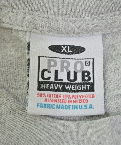 PRO CLUB（プロクラブ）Tシャツ・カットソー グレー サイズ:XL メンズ/2200606995047