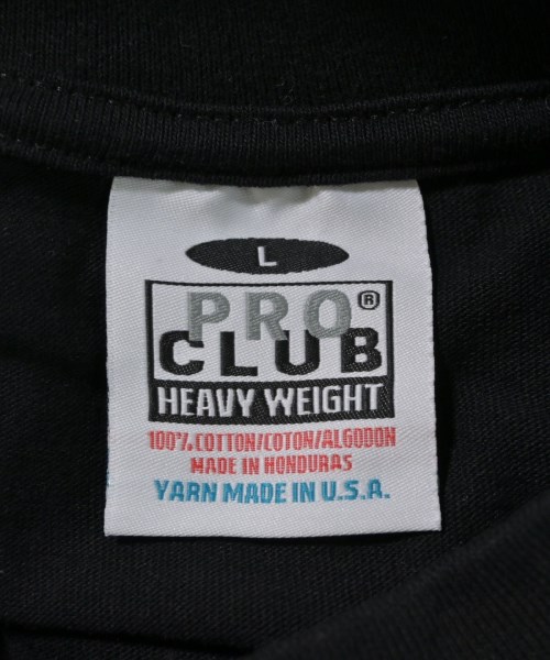 PRO CLUB（プロクラブ）Tシャツ・カットソー 黒 サイズ:L メンズ/2200693948063
