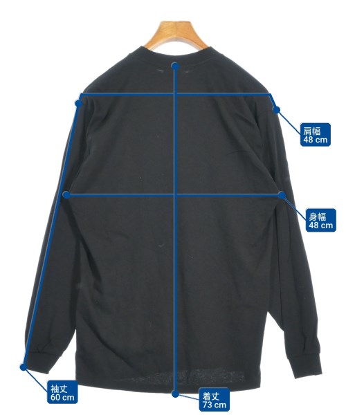 PRO CLUB（プロクラブ）Tシャツ・カットソー 黒 サイズ:L メンズ/2200693948063