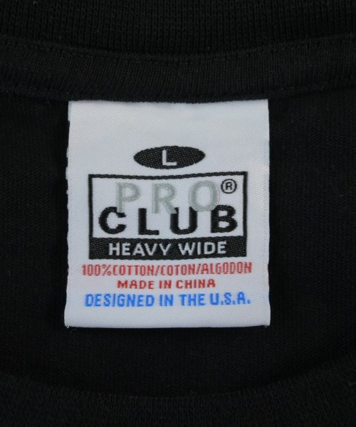 PRO CLUB（プロクラブ）Tシャツ・カットソー 黒 サイズ:L メンズ/2200733439094