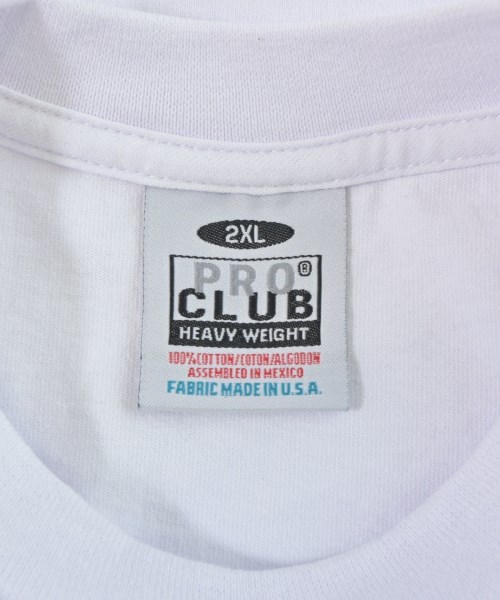 PRO CLUB（プロクラブ）Tシャツ・カットソー 白 サイズ:2XL(XXL位) メンズ/2200684074054