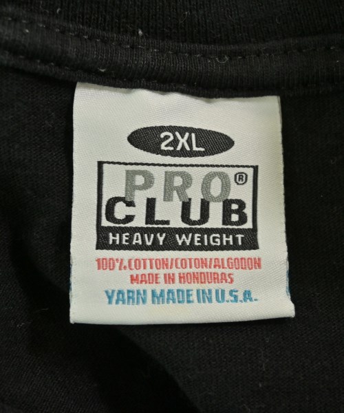 PRO CLUB（プロクラブ）Tシャツ・カットソー 黒 サイズ:2XL メンズ/2200684074061