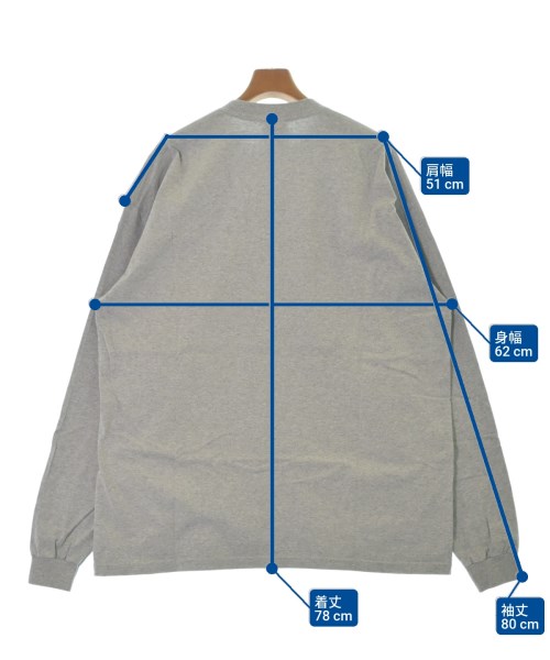PRO CLUB（プロクラブ）Tシャツ・カットソー グレー サイズ:2XL メンズ/2200686640035
