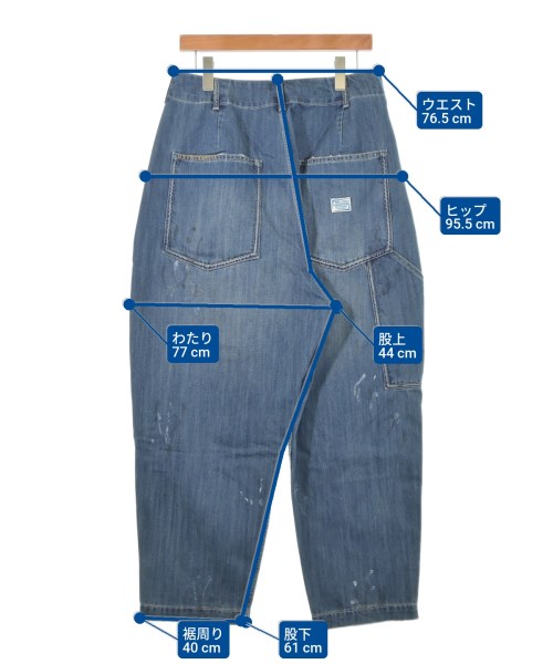 Liberaiders（リベレイダース）デニムパンツ 青 サイズ:S メンズ/2200614748024