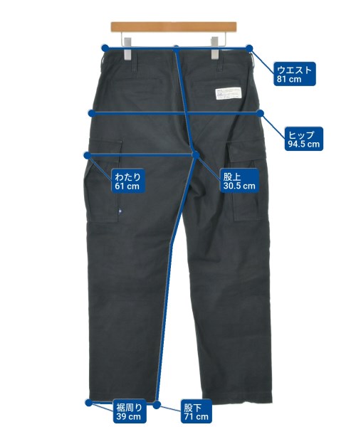 Liberaiders（リベレイダース）カーゴパンツ 黒 サイズ:32(L位) メンズ/2200627976582