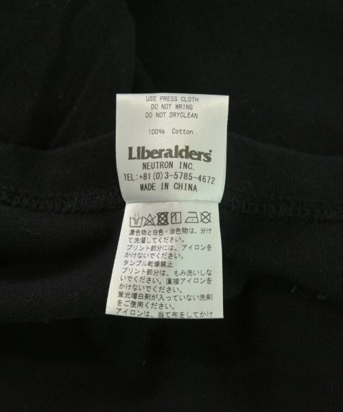 Liberaiders（リベレイダース）Tシャツ・カットソー 黒 サイズ:M メンズ/2200704140042