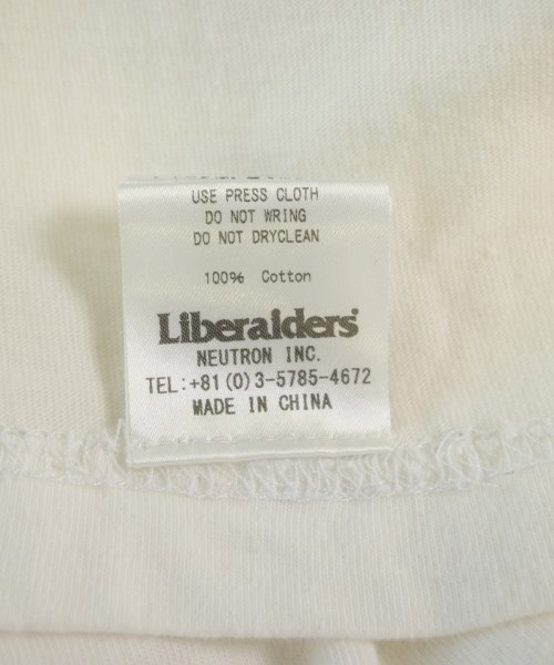 Liberaiders（リベレイダース）Tシャツ・カットソー 白 サイズ:M メンズ/2200702191046