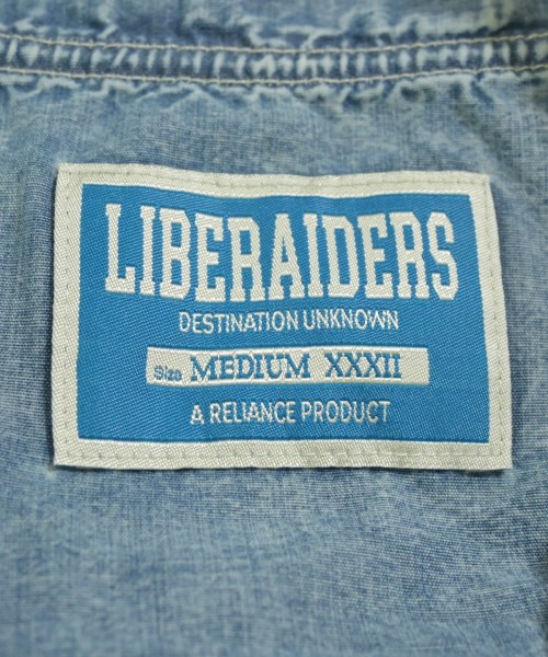 Liberaiders（リベレイダース）カジュアルシャツ 青 サイズ:M メンズ/2200707629087