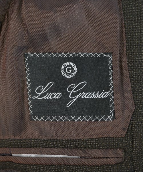 Luca Grassia（ルカグラシア）ビジネス 茶 サイズ:-(S位)/-(S位) メンズ/2200613947046