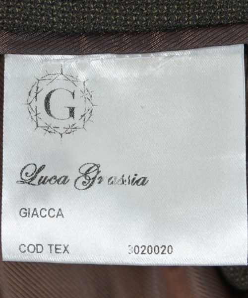 Luca Grassia（ルカグラシア）ビジネス 茶 サイズ:-(S位)/-(S位) メンズ/2200613947046